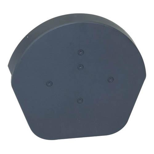 GREY HALF ROUND DRY VERGE RIDGE CAP Image 1