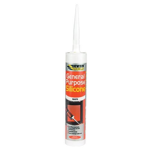 Sika Everbuild C3 White General Purpose Silicone