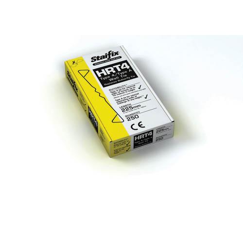 Ancon HRT4225BOXS Staifix Housing Ties Box 250 (225mm)