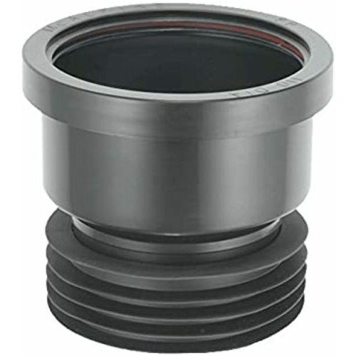 DC1-BL 110MM BLACK DRAIN CONNECTOR MCALPINE Image 1