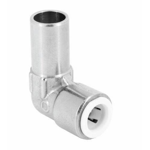 10MM PUSHFIT RADIATOR VALVE ELBOW Image 1