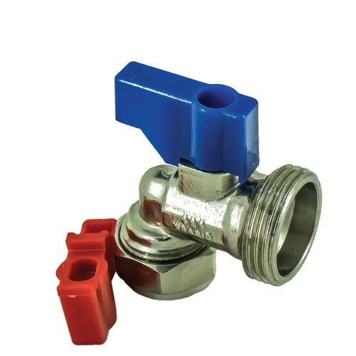 15MMX3/4" CP ANGLED WASHMAC TAP Image 1