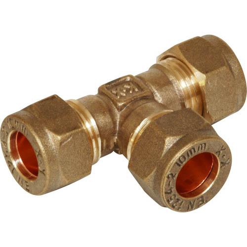 15MM COMPRESSION EQUAL TEE Image 1