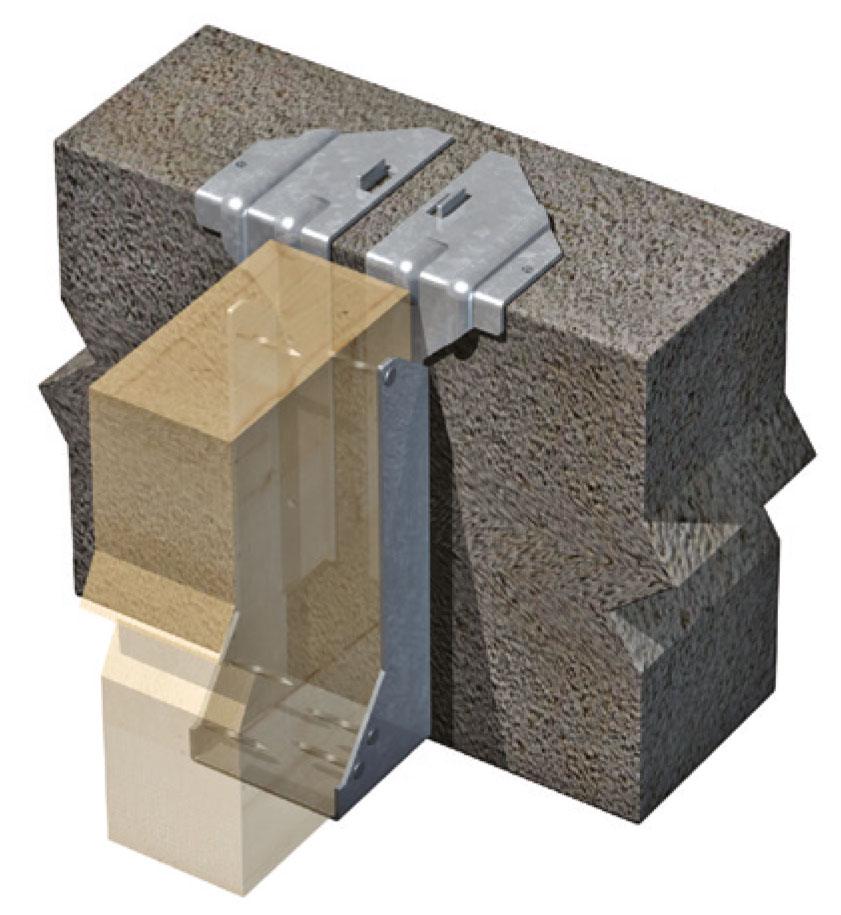 200X50MM STANDARD TYPE 'S' JOIST HANGER EXPAMET Image 1