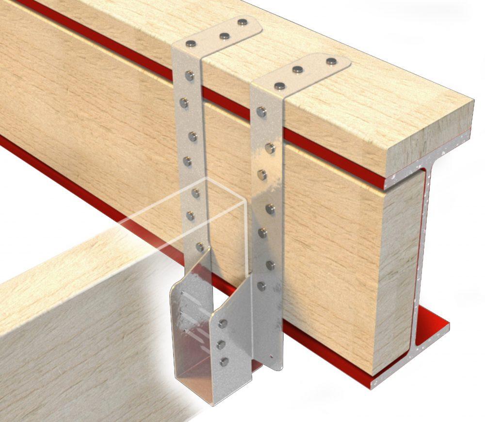50MM LONG LEG SPEEDY JOIST HANGER EXPAMET Image 1