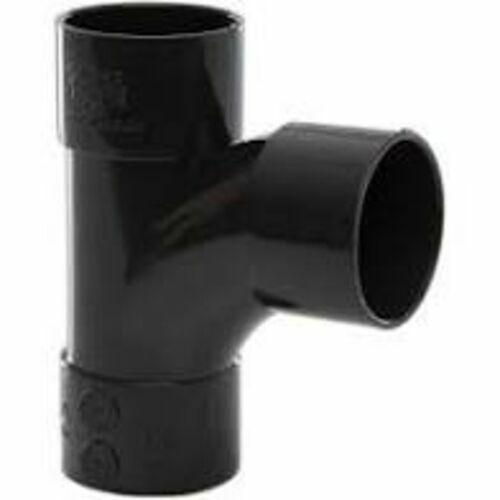 W2160B 40MM 92.5DEG WASTE BLACK SOLVENT WELD SWEPT TEE BRETT MARTIN Image 1