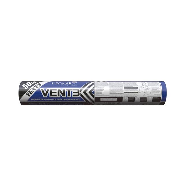Cromar Vent3 135gsm Blue Label Breathable Membrane (1m x 50m)