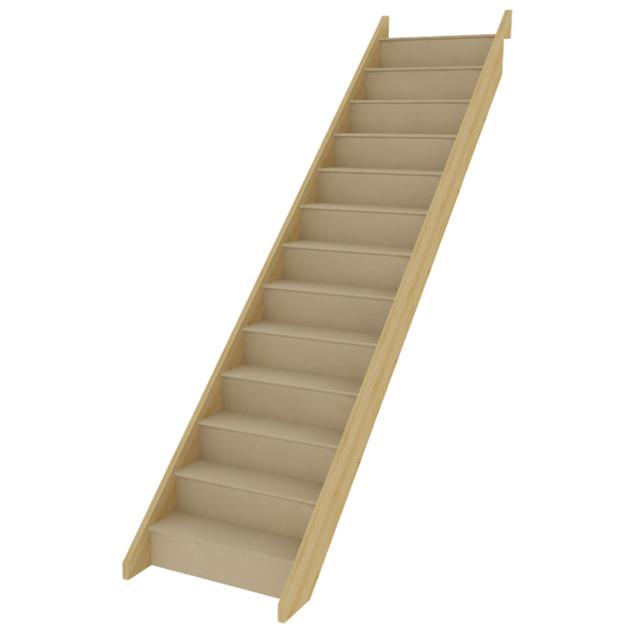 Standard Straight Flight Staircase