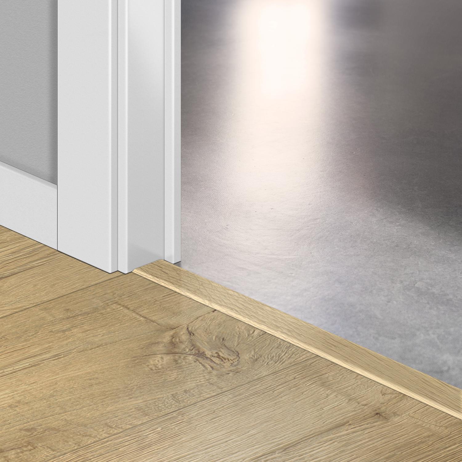 2150mm Quickstep Laminate Incizo Sandblasted Oak Natural Profile Image 5