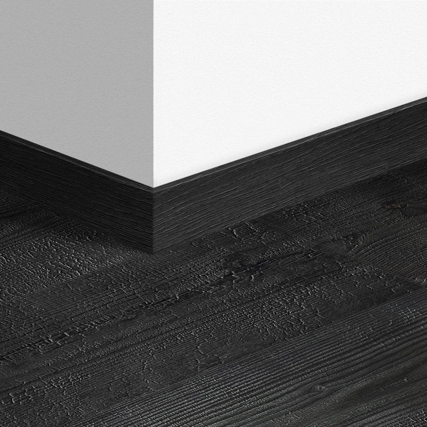 58X12mm 2400mm Quickstep Burned Planks Laminate Skirting Image 5