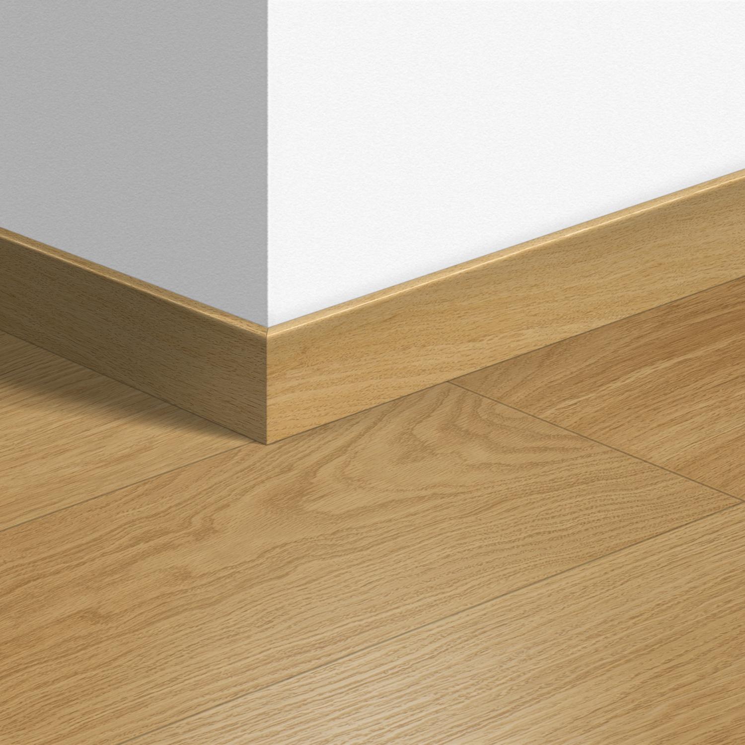 58X12mm 2400mm Quickstep Natural Varnished Oak Laminate Skirting Image 5