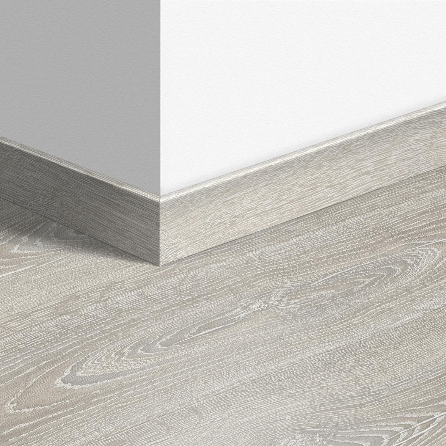 58X12mm 2400mm Quickstep Patina Classic Oak Grey Laminate Skirting Image 5