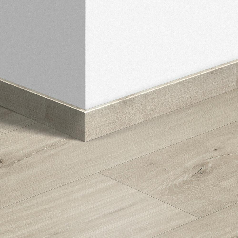 58X12mm 2400mm Quickstep Vinyl Canyon Oak Beige Skirting Image 5