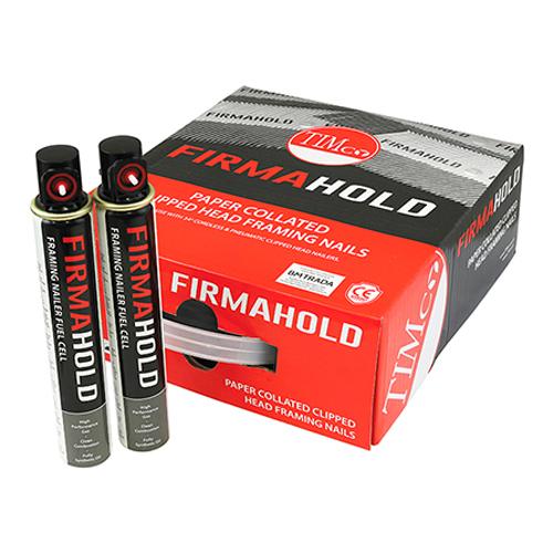TIMco FirmaHold Ringshank Clip Nails & Fuel Cells - FirmaGalv