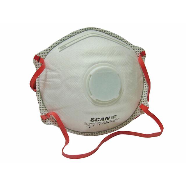 Scan Dolomite Moulded Valved Mask FFP3 Pack of 10