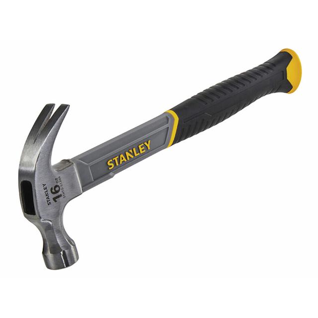 Stanley Fibreglass Claw Hammer (16oz)