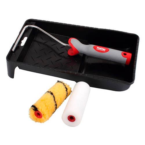 4" PRODEC CONTRACTOR MINI ROLLER TWIN KIT Image 1
