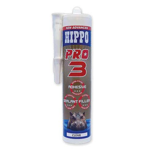 Hippo PRO3 Clear Sealant, Adhesive & Filler (310ml)