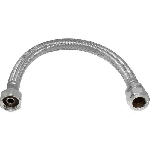 15MMX1/2"X500MM FLEXIBLE TAP CONNECTOR Image 1