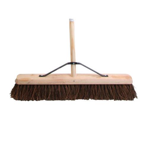 FAIBRBAS24H 24" STIFF BASSINE BROOM + HANDLE AND STAY FAITHFULL Image 1