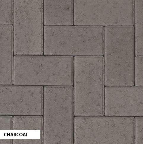 200X100X50MM CHARCOAL ARMPAVE 50 RECTANGULAR BLOCK PAVING AMRSTRONG Image 1