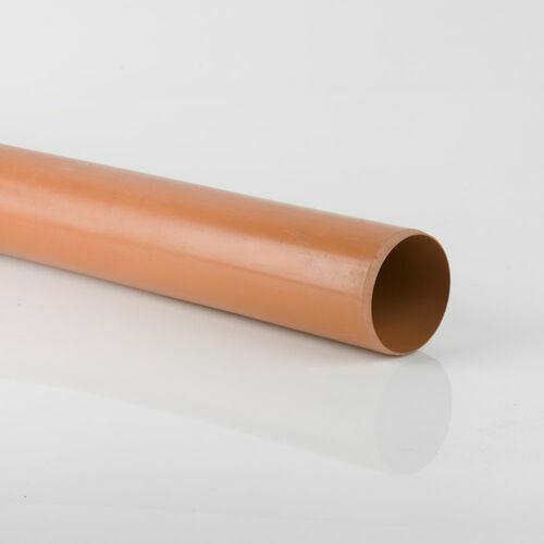 Brett Martin Plain Ended Underground Pipe (110mm 3m)