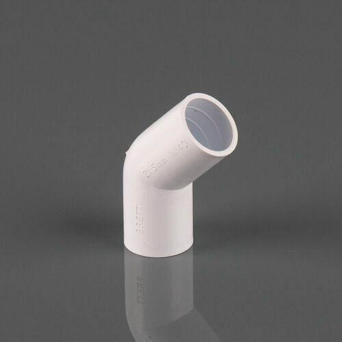 W140W 21.5MM 135DEG WASTE WHITE OVERFLOW OBTUSE BEND Image 1