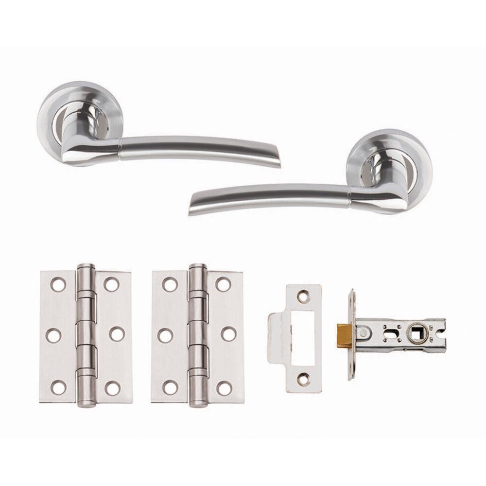 Plus Door Pack - Polished Stainless Steel / Satin Chrome Dual Finish Image 1
