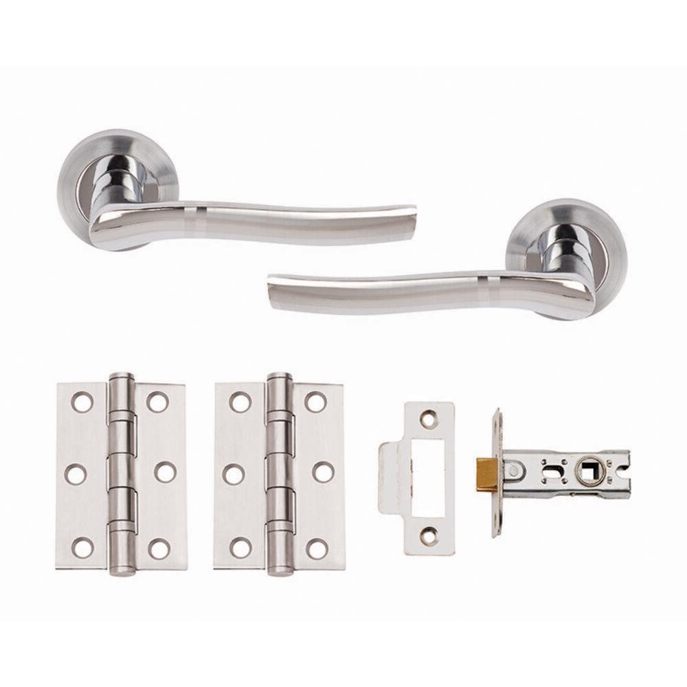 Mode Door Pack - Polished/Satin Chrome Dual Finish Image 1