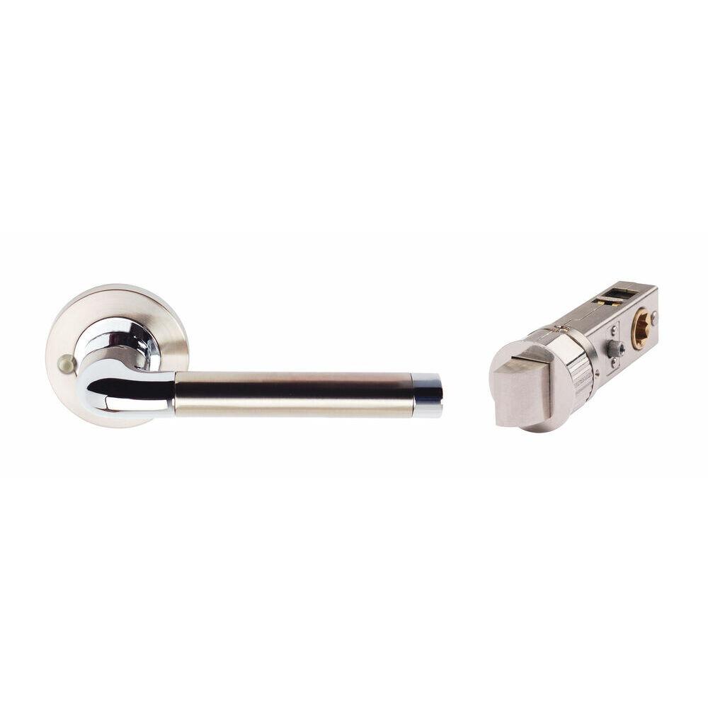 Argo Smart Privacy Door Pack - Polished/Satin Chrome Dual Finish Image 1