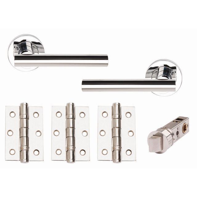UNION Sultan Smart Internal Door Pack - Polished Chrome