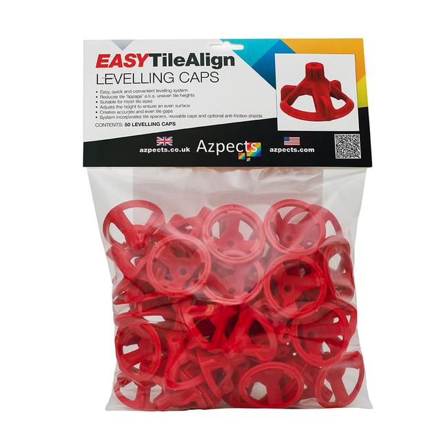 Azpects EASYTileAlign Levelling Caps Pack of 50