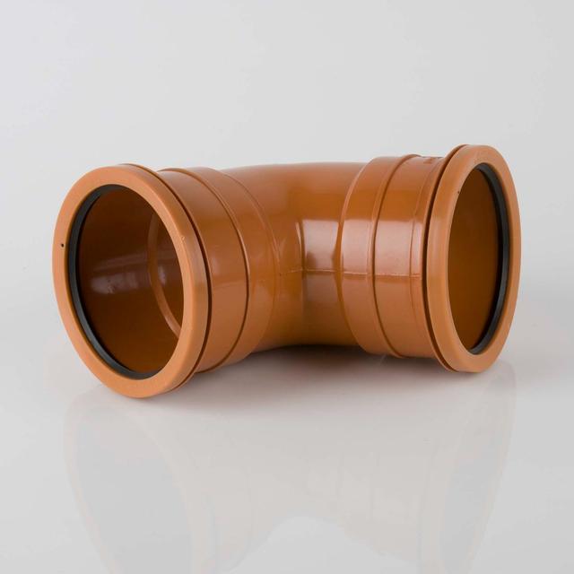 Brett Martin Double Socket Bend (110mm 67.5 Degree)