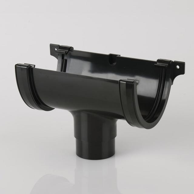 Brett Martin Black Deep Flow Running Outlet (115 x 75mm)