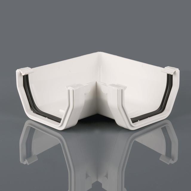 Brett Martin Arctic White Square Angle (114 x 65mm)