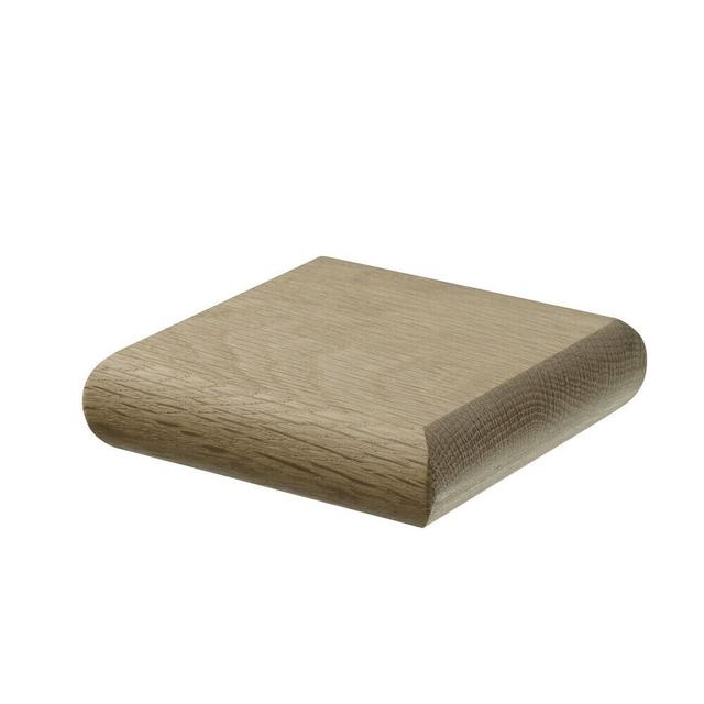 Richard Burbidge White Oak Flat Newel Cap (90mm)