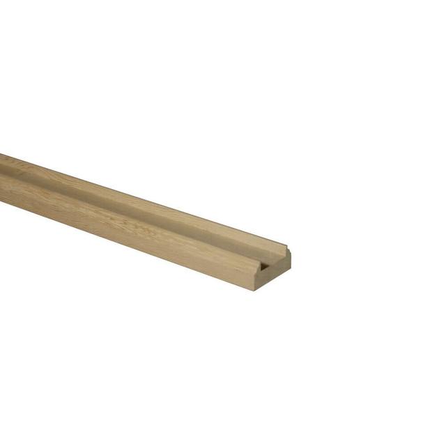 Richard Burbidge White Oak Grooved Baserail (2.4M 28 x 62mm 41mm)