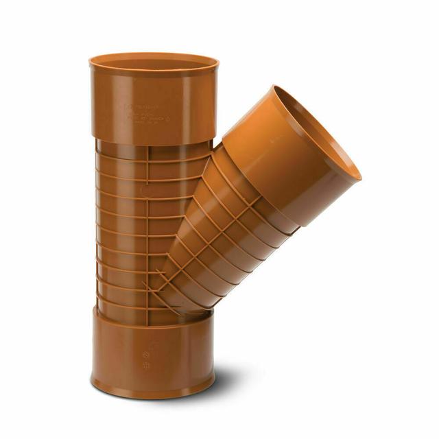 Polypipe Polysewer Equal Junction (225mm 45 Degree)