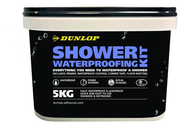 Dunlop Shower Waterproofing Kit (5kg)