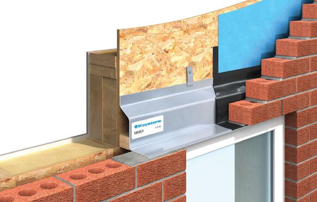 Keystone Standard Duty Cavity Wall Timber Frame Steel Lintel T/K-50