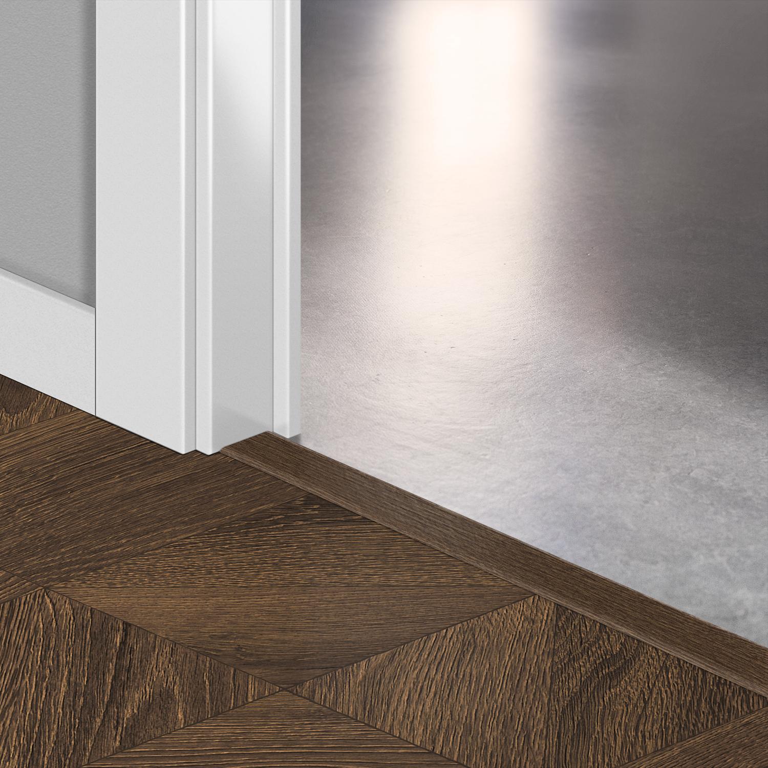 2150mm Quickstep Laminate Incizo Royal Oak Dark Brown Profile Image 5