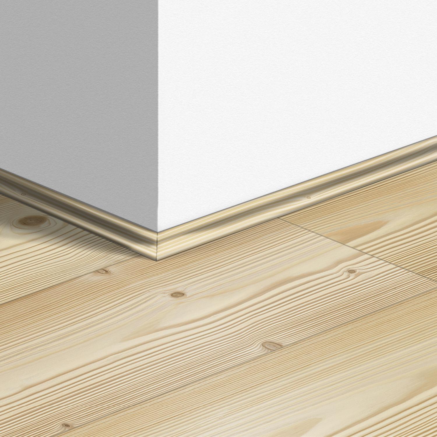 17mm 2400mm Quickstep Natural Pine Laminate Scotia Image 5