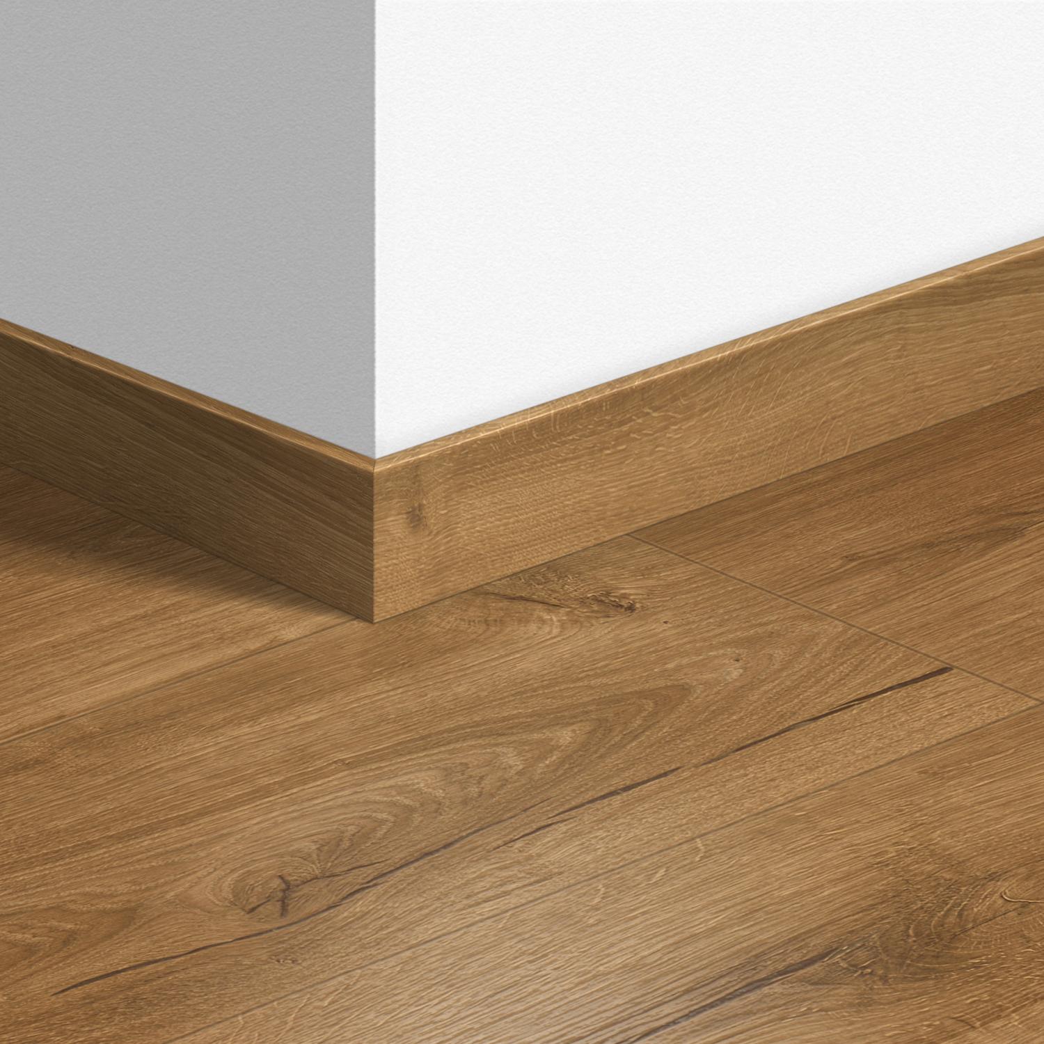 58X12mm 2400mm Quickstep Classic Oak Natural Laminate Skirting Image 5