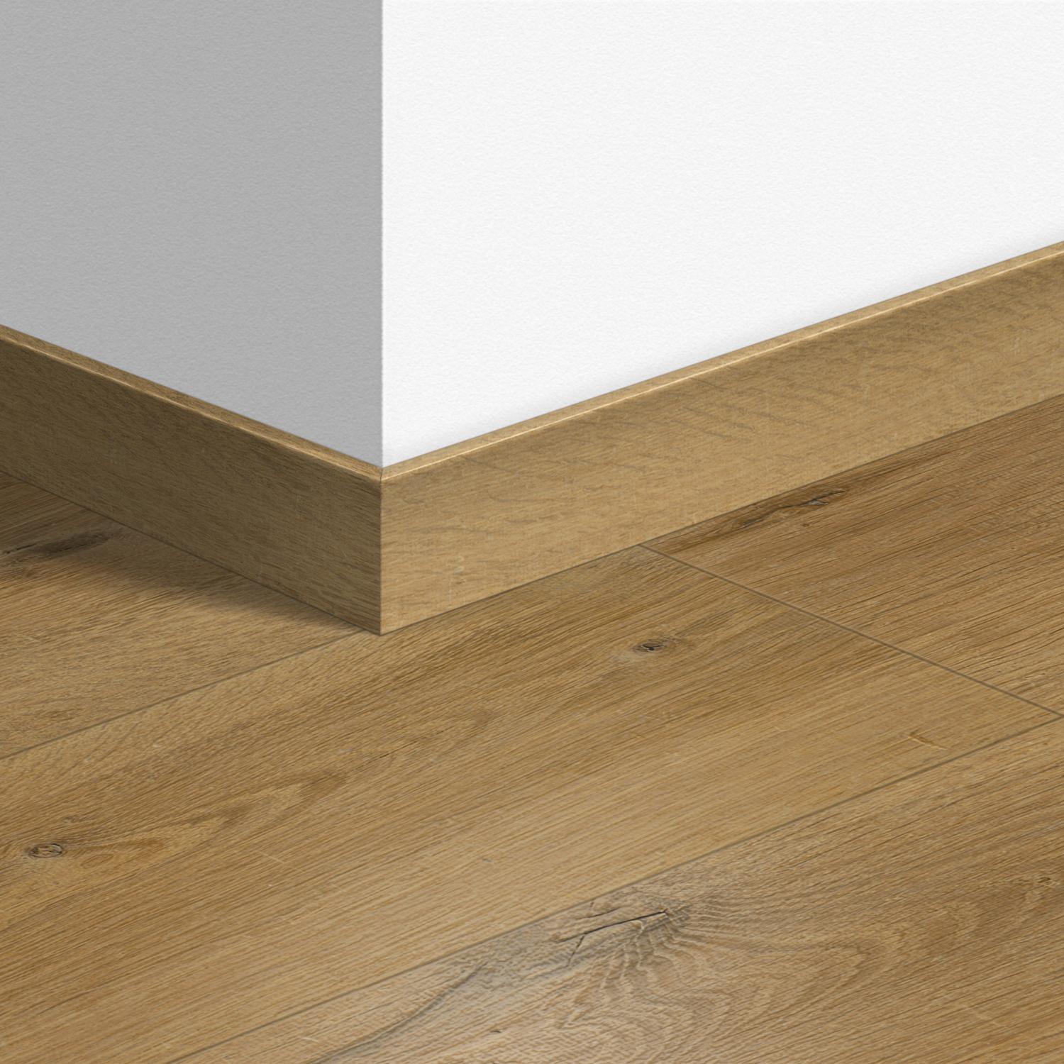 58X12mm 2400mm Quickstep Soft Oak Natural Laminate Skirting Image 5