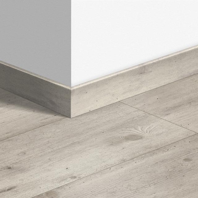 Quick-Step Concrete Wood Light Grey Laminate Skirting (58 x 12mm 2400mm)
