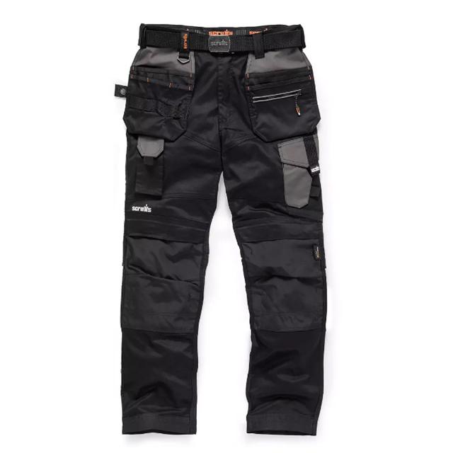 Scruffs Long Leg Black Pro Flex Holster Trouser