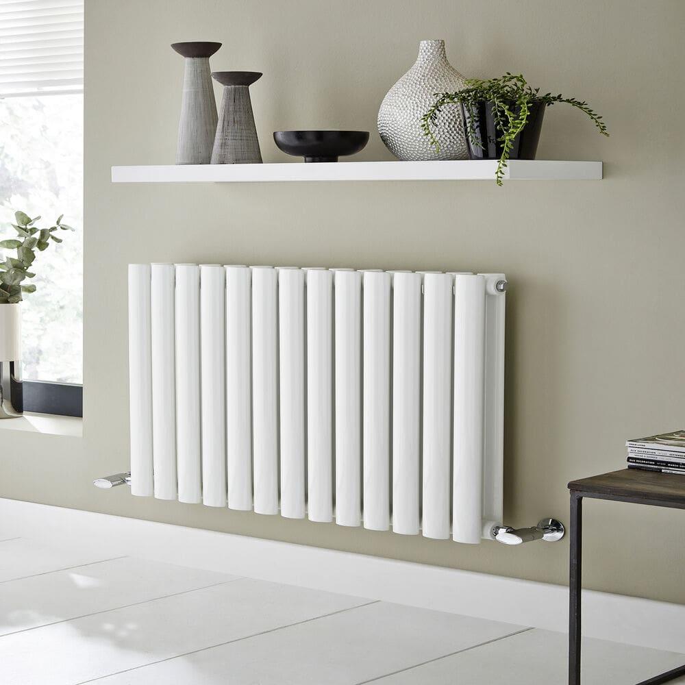 600X550mm K-RAD Aspen White Single Horizontal Radiator