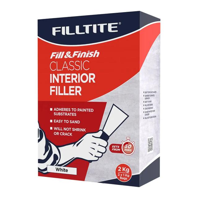 Filltite Fill & Finish Classic Interior Filler (2kg)